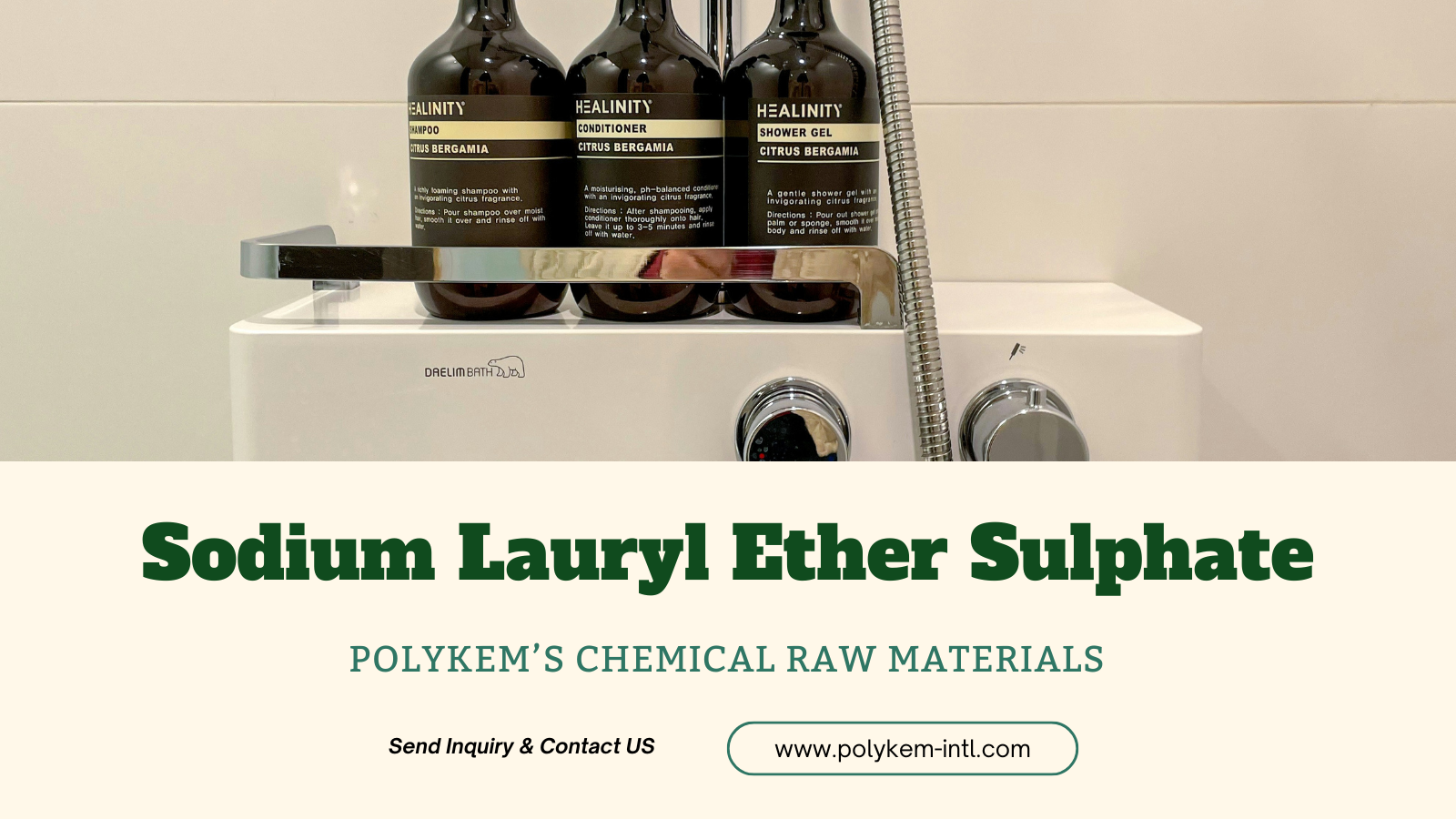 Il tuo partner di fiducia per i tensioattivi: Polykem' Sodium Lauryl Ether Sulphate (SLES)