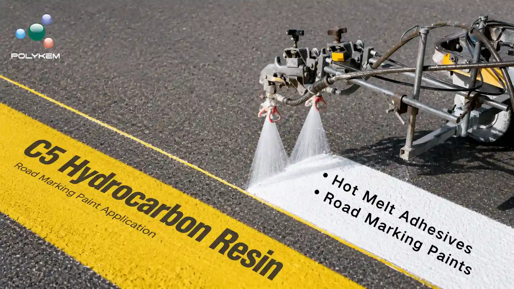 Resina idrocarburica C5 negli adesivi hot melt e nelle vernici per segnaletica orizzontale