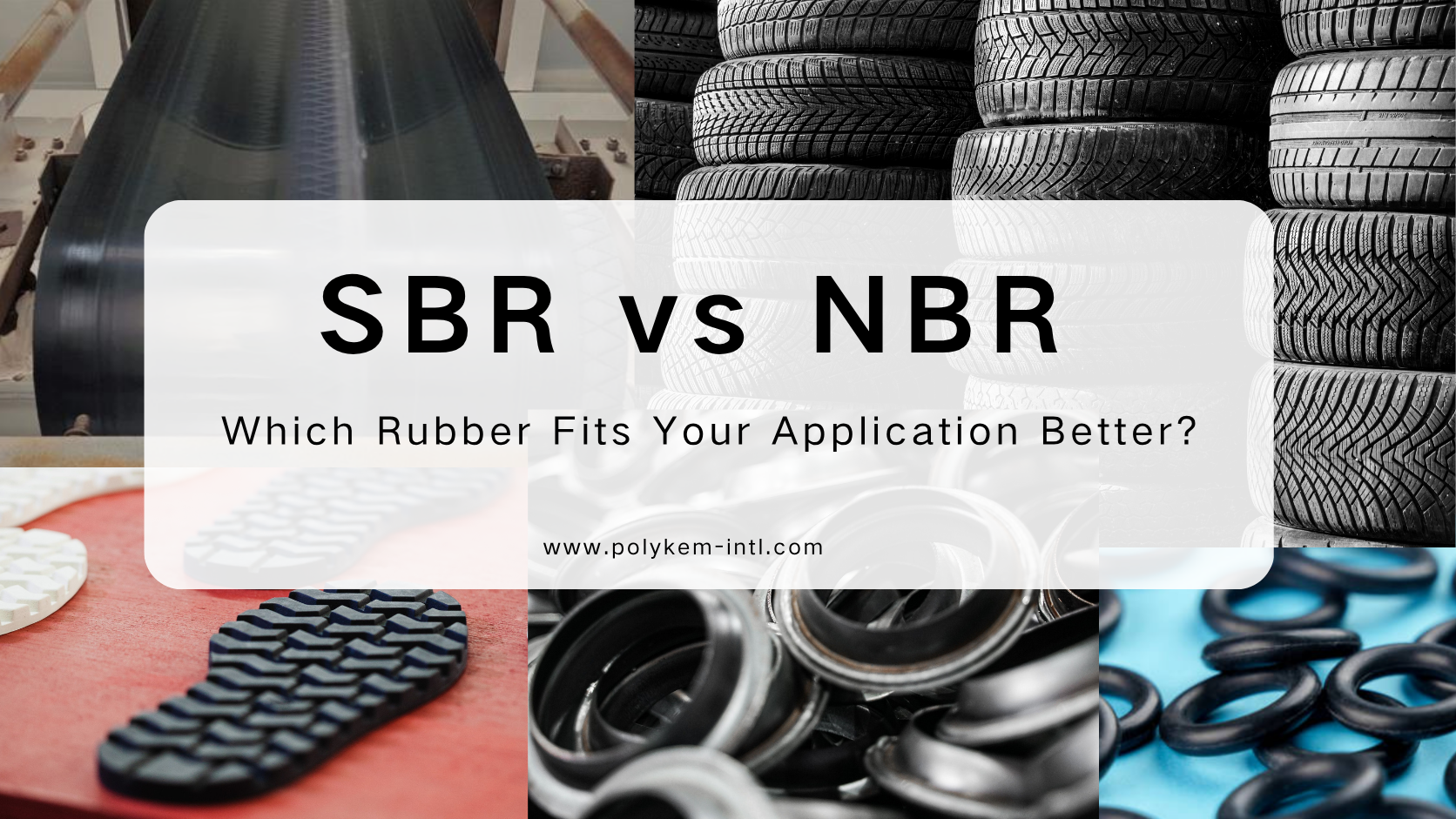 SBR vs NBR: quale gomma si adatta meglio alla tua applicazione?